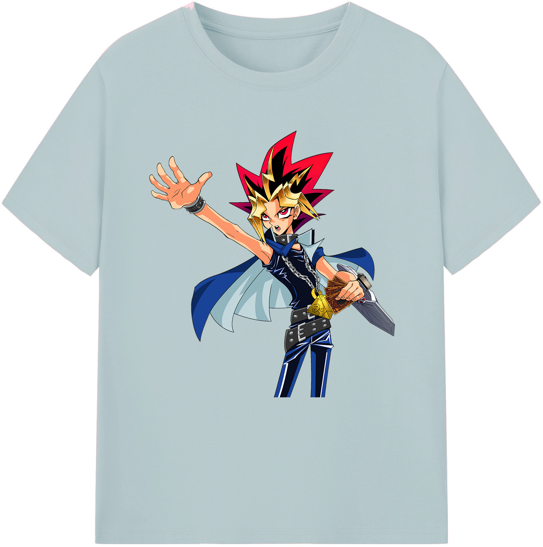 （画像用） 遊☆戯☆王 Yu-Gi-Oh! 綿100％半袖Tシャツ（フロントプリント）